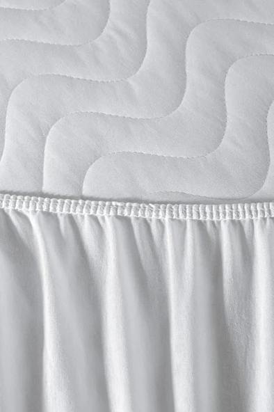 Alez Kapitone Dört Köşe Lastik Yatak Koruyucu 160*200 cm - Resim 2