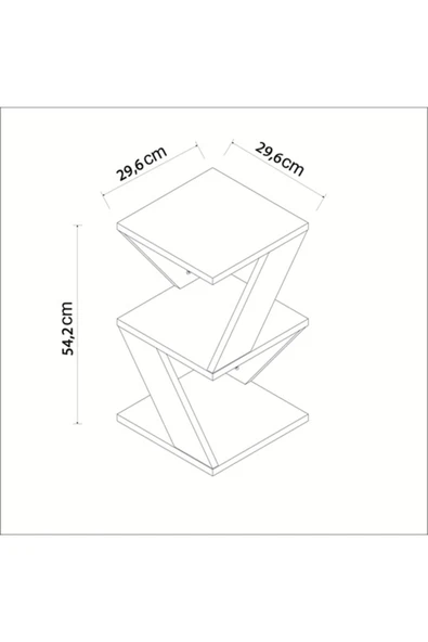 Meltem Çelik - BMdekor Yan Sehpa Arte Atlantikçam - 5