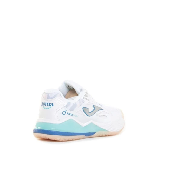 Joma Spin Kadın 2532 Beyaz Tenis/Padel Ayakkabısı - Resim 4