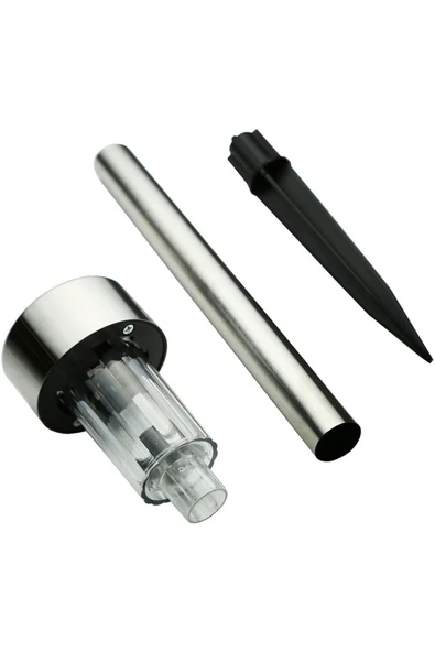 Paslanmaz Çelik Solar Bahçe Aydınlatması Güneş Enerjili Su Geçirmez LED Dış Mekan 3 Adet - 7