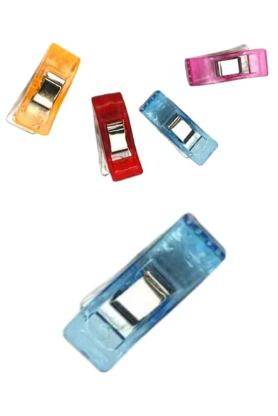 Kumaş Mandalı Küçük 5 adet - Resim 2