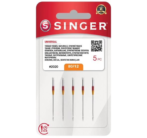 İğne Standart 12 Numara (5'Li Blıster) ürün görseli