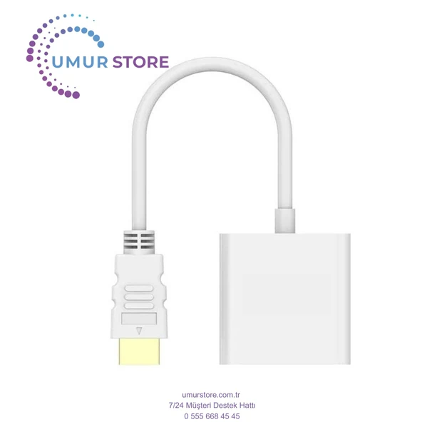 HDMI To VGA Dönüştürücü 1080P&60Hz - Resim 2