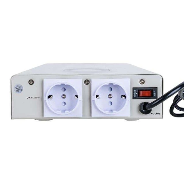 Powermaster SLIM-1500 Otomatik 1500 Watt Voltaj Kombi Regülatörü - 2