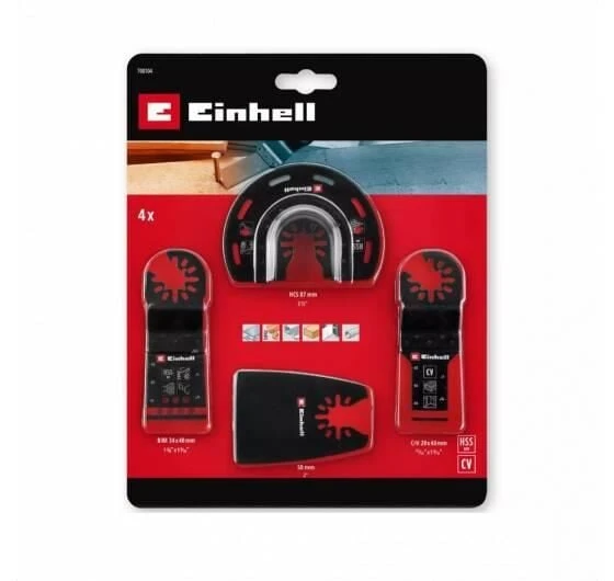 Einhell Raspalama Uç Seti 4 Parça - Resim 2