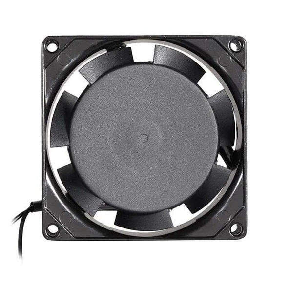 Powermaster 80X80X25 Mm 8X8 220 Volt Fan ürün görseli 1