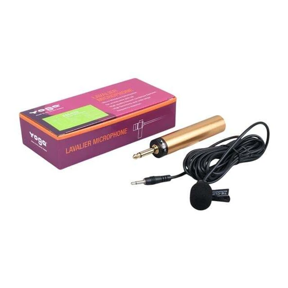 Yoga EM-020 Kablolu Hassas Yaka Mikrofonu - Resim 2