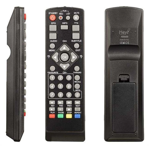 Hey Botech 2010 HD7200 Fta Grundig DSR-7150 HD Uydu Kumandası ürün görseli 1