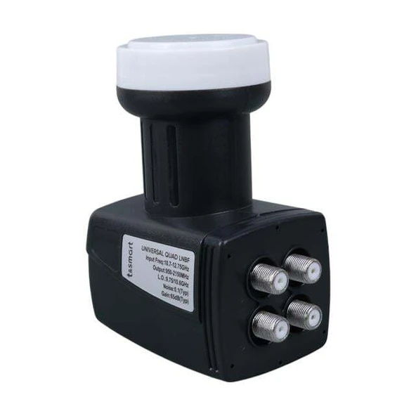 T&Smart 0.1dB Ultra HD 4K Universal Dört Çıkışlı Lnb - 1