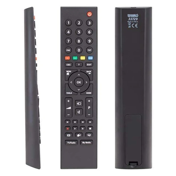 Arçelik - Beko Media Tuşlu Lcd Tv Kumandası ürün görseli 1