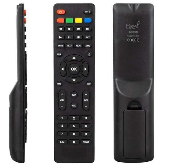 Hey Mysat - Moonstar MS-3000 Full HD LM Tuşlu Uydu Alıcı Kumandası ürün görseli 1