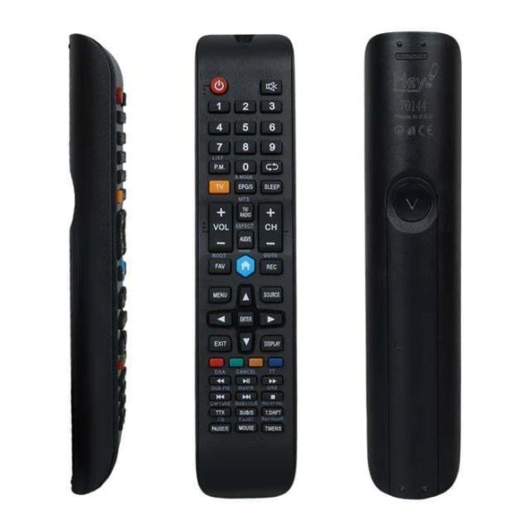 Hey Küçük Kalıp Skytech Sarı TV Tuşlu Smart Lcd Led TV Kumanda ürün görseli 1