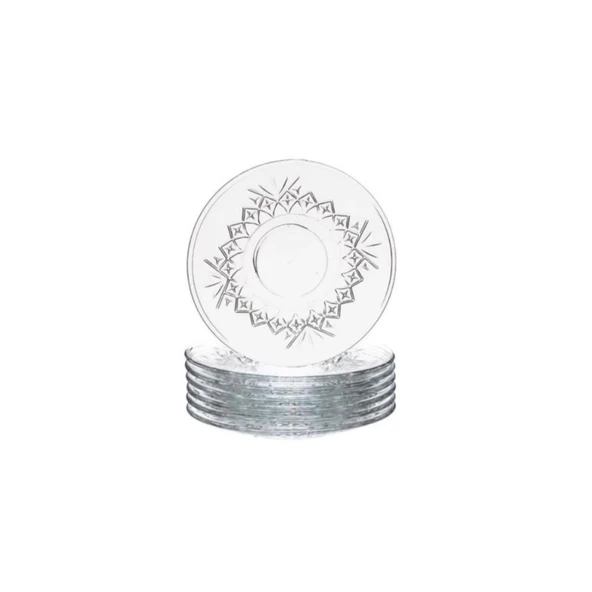 Paşabahçe Timeless 54751 6'lı Çay Tabağı