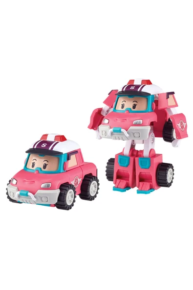Robocar Poli Transforming Robot Figür Sandy – Dönüşebilen Lisanslı Oyuncak - 2