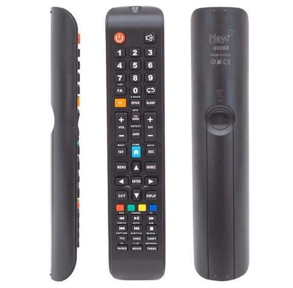 Hey Skytech Sarı TV Tuşlu Smart Lcd Led TV Kumanda ürün görseli 1