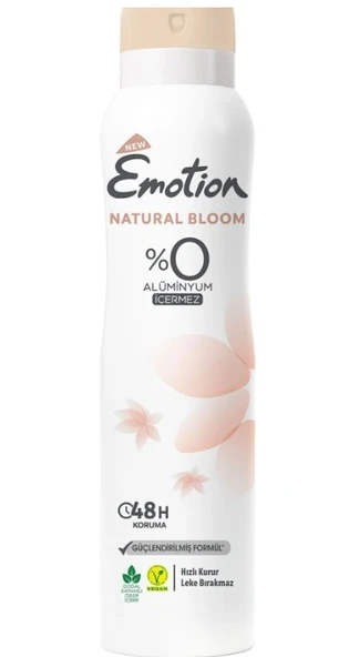 Emotion Deodorant Natural Bloom 150 ml ürün görseli