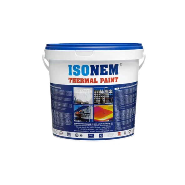 Isonem Thermal Paint 10 lt Yalıtım Boyası Beyaz
