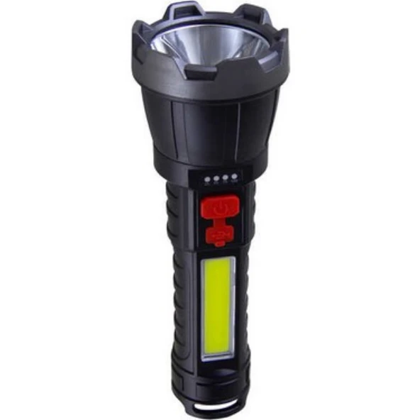 PANTHER USB ŞARJLI LED EL FENERİ 3 W 600 LÜMEN