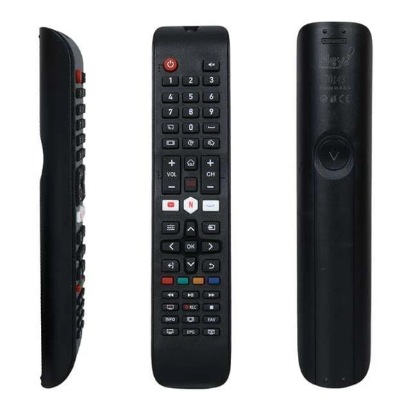 Hey Küçük Kalıp Sunny Axen Woon Hilevel Preo Elton Netflix Youtube Tuşlu Lcd Led TV Kumanda ürün görseli 1