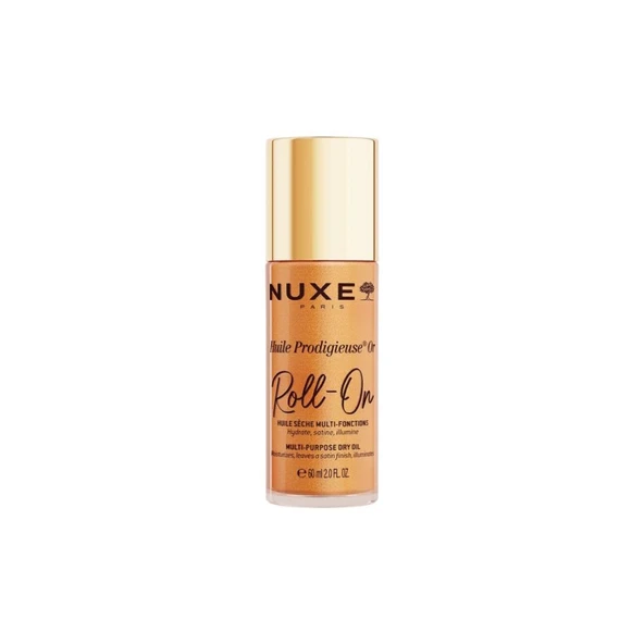 Nuxe Huile Prodigieuse Or Altın Parıltılı Çok Amaçlı Kuru Yağ Roll-On 60 ml ürün görseli 1