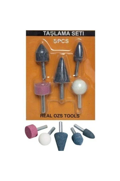 Real Özs Taşlama Seti 5'li ürün görseli