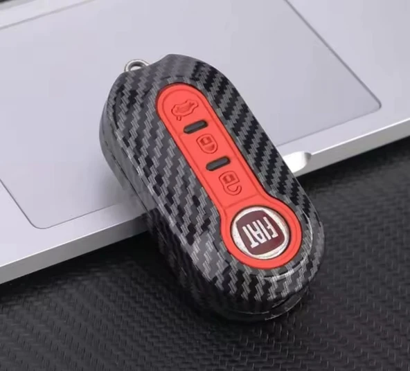 Fiat Doblo Fiorino Punto Bravo 500 Ducato Panda Karbon Anahtar Kılıfı 2.Resime Bakınız ürün görseli