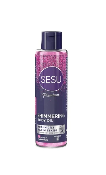Sesu Simli Cilt Bakım Yağı 150ml (SHIMMERİNG BODY OIL) - 1