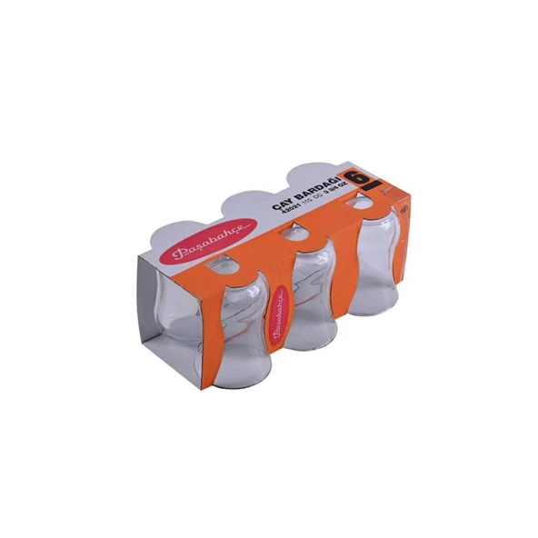 Paşabahçe 42021 Sade 6'lı Çay Bardağı ürün görseli 1