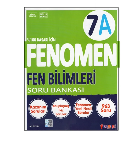 Fenomen 7A Fen Bilimleri Soru Bankası