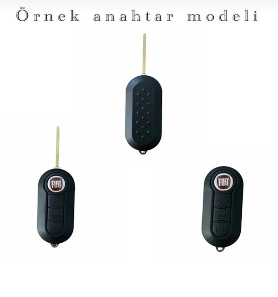 Fiat Doblo Fiorino Punto Bravo 500 Ducato Panda Karbon Anahtar Kılıfı 2.Resime Bakınız - Resim 2