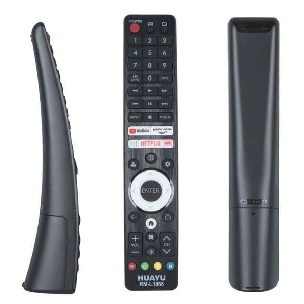 Huayu RM-L1868 Üniversal Sharp Netflix - Youtube - Prime Video Tuşlu LCD-LED TV Kumanda ürün görseli 1