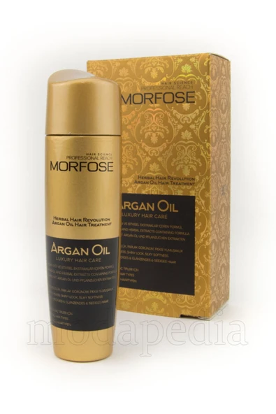 MORFOSE LUXURY SAÇ YAĞI ARGAN 100 ML ürün görseli 1
