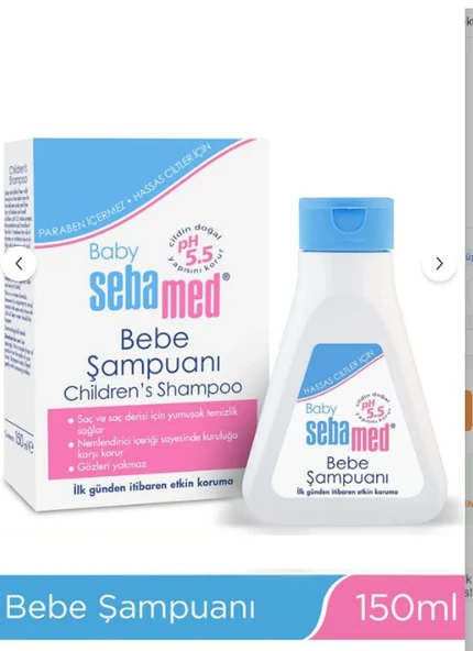 Sebamed Baby Şampuan 150 ml - 1
