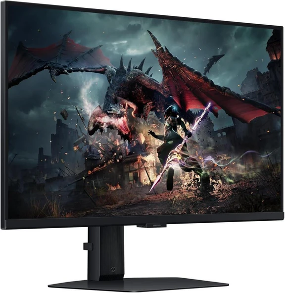 Samsung Odyssey G5 G50D LS27DG502EUXUF 27" 1 ms 2K Pivot IPS 180 Hz Oyuncu Monitörü Teşhir - Resim 3