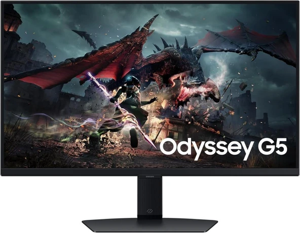 Samsung Odyssey G5 G50D LS27DG502EUXUF 27" 1 ms 2K Pivot IPS 180 Hz Oyuncu Monitörü Teşhir ürün görseli