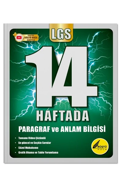 14 Haftada LGS Paragraf ve Anlam Bilgisi - Rüştü Hoca
