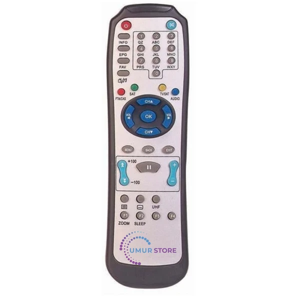 Focus 8500 Uydu Alıcı Kumandası ürün görseli 1