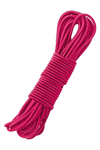 Fuşya Pembe 5 Metre 2 mm Yuvarlak Lastik - 4