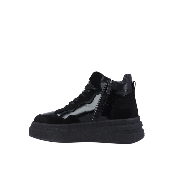 Albini 26102855R Hakiki Deri Rugan Kadın Bot - Resim 4