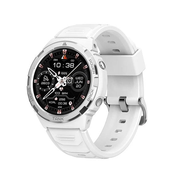 Kospet Tank S1 Akıllı Saat (Kvk Garantili) Beyaz - 2