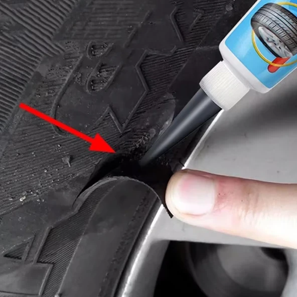 Araba, Motosiklet, Şişme Bot, Lastik Yapıştırma ve Tamir Tutkalı, Motosiklet Lastiği Tamir Yapıştırıcısı, Yağmur geçirmez Su Geçirmez, Lastik Delinme Onarım Tutkalı, Lastik Düzeltme Tutkalı - Resim 3