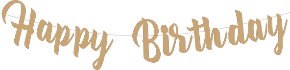 Sütlü Kahve Temalı Happy Birthday Kaligrafi Banner