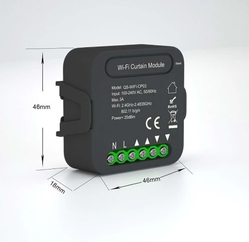 FONRİ WF3-EL3-0201-11 Akıllı Perde/Panjur Anahtarı CP03