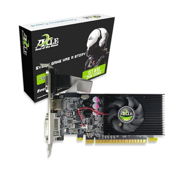Axle GT610 2gb Ddr3 64BIT (AX-GT610-2GD3P4CDIL) Ekran Kartı ürün görseli 1