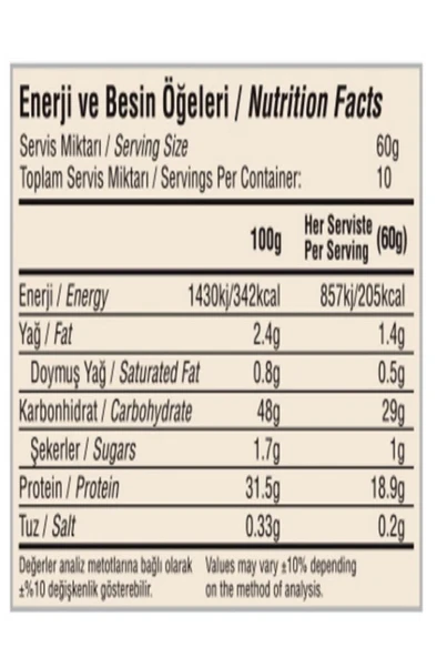 Mealjoy Protein PANCAKE & WAFFLE 600 gr Yüksek Proteinli Vanilya Aromalı - 3