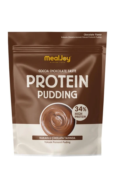 Mealjoy Protein PUDİNG 500 gr Yüksek Proteinli Kakaolu ve Çikolata Tadında - 2