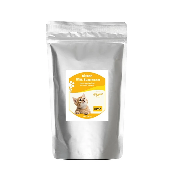 Adak Anne Sütü Destekli Yavru Kedi Süt Tozu 200 gr