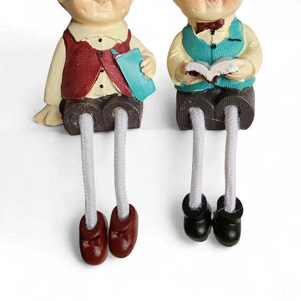 Dekoratif Biblo Dede ve Nine - Resim 3