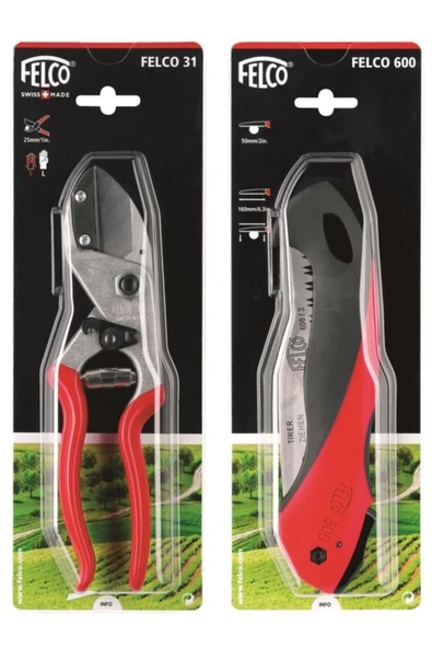 Felco 31 Budama Makası Ve 600 Budama Testeresi