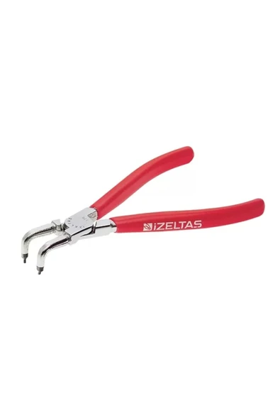 İzeltaş 3331120210 210mm İç Segman Pense Eğri ürün görseli